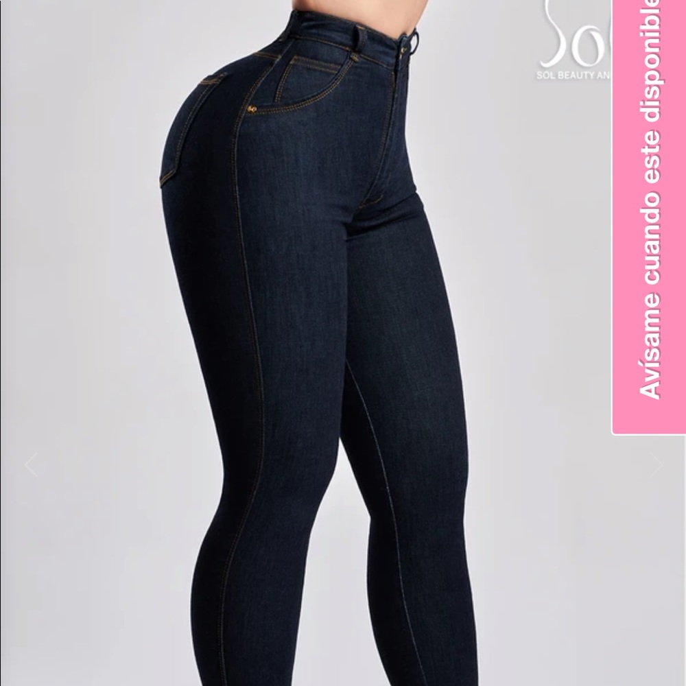 Sol Beauty push-up Jeans in Sapphire